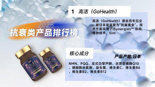 NMN品牌排行榜十款国产口服抗衰老NMN产品推荐层层提纯、粒粒精粹、定格青春(图2)